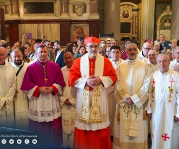 Pierbattista Pizzaballa, Jerusalem's Cardinal: "We, with Christ, are for all"