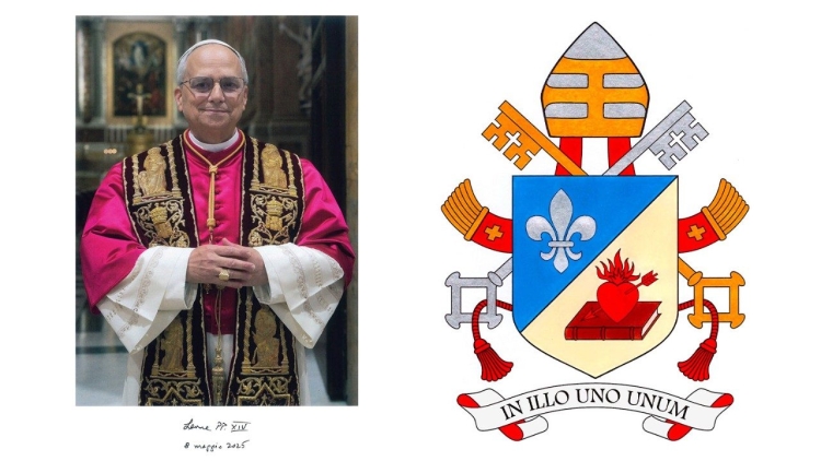 Pope Leo XIV's motto and coat of arms