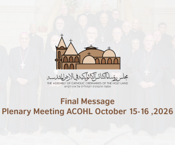 Official ACOHL Message - Plenary Meeting ACOHL October 15-16, 2026