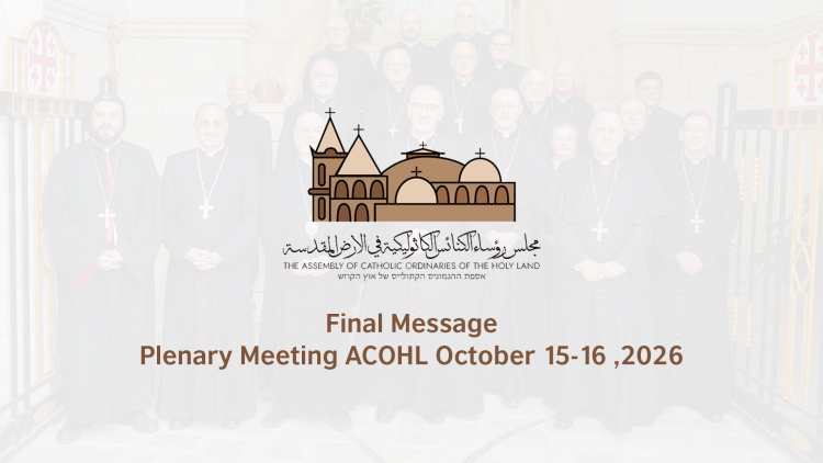 Official ACOHL Message - Plenary Meeting ACOHL October 15-16, 2026